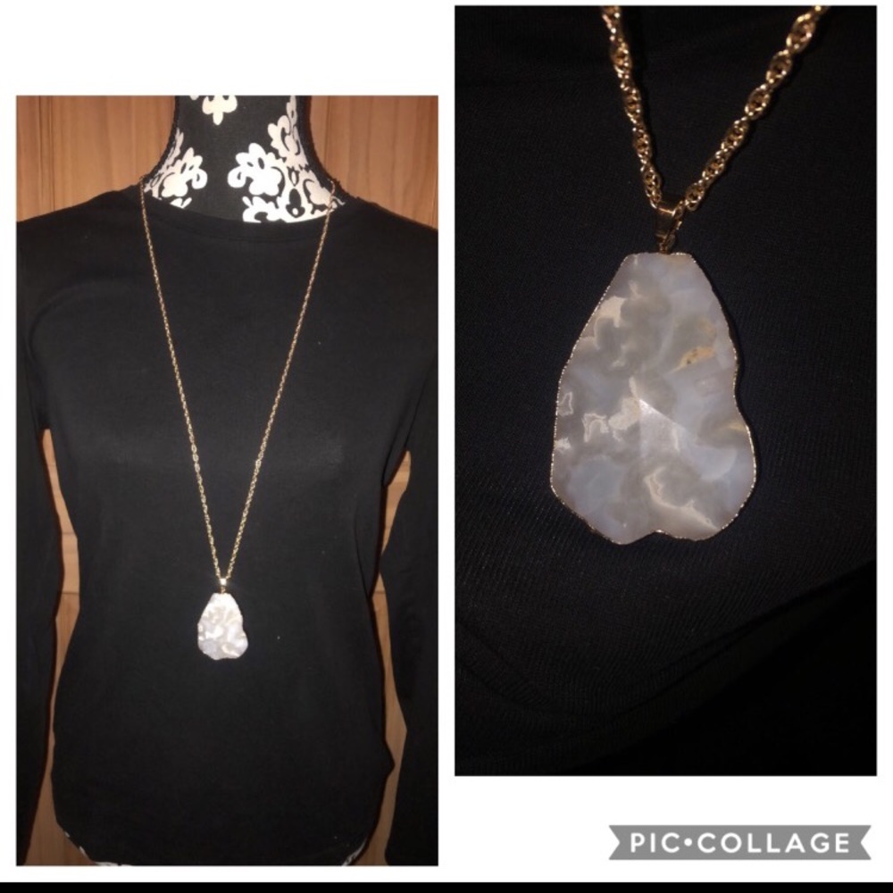 Gemstone necklace